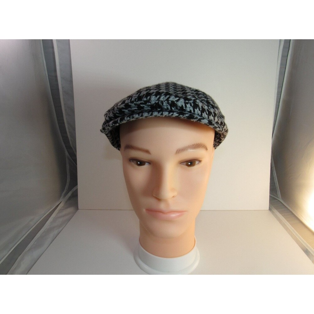 Ohio State Buckeyes Hat The Honour Society Ivy Flat Cap Men's M/L Houndstooth